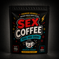 Sex Coffee premium instant Arabica coffee 60g pouch, medium roast freeze-dried coffee with bold flavour